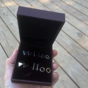 Geometry Stud Earrings!!!!